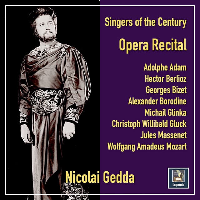 Singers of the Century: Opera Recital - Nicolai Gedda