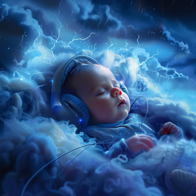 Gentle Thunder: Soothing Baby Sleep Sounds - Fantasies Lullaby Music Paradise