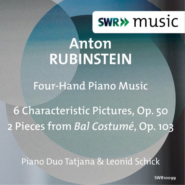 Rubinstein: 6 Characteristic Pictures & Bal costumé - Anton Rubinstein