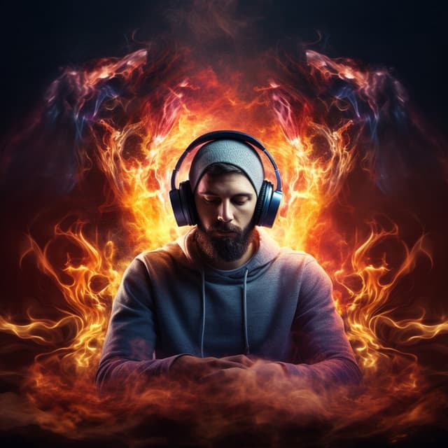 Inferno Clarity: Focus Melodic Sounds - Calming Brown Restful Sounds