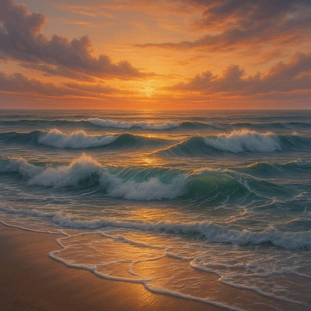 50 Flowing Soundscapes:Waves Between Worlds - Ocean Waves For Sleep