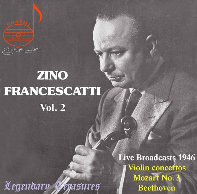 Zino Francescatti, Vol. 2: Beethoven, Mozart & Ravel - Zino Francescatti