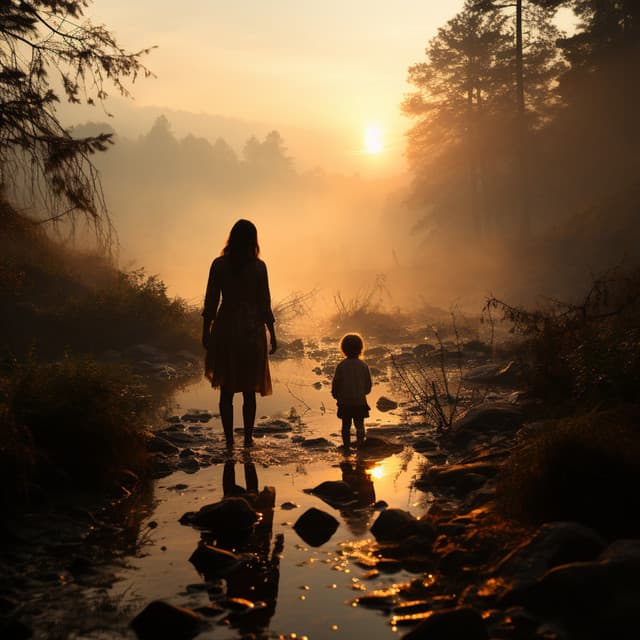 Sueño Ribereño: Nanas Soñadoras Del Agua - Música feliz de la mañana