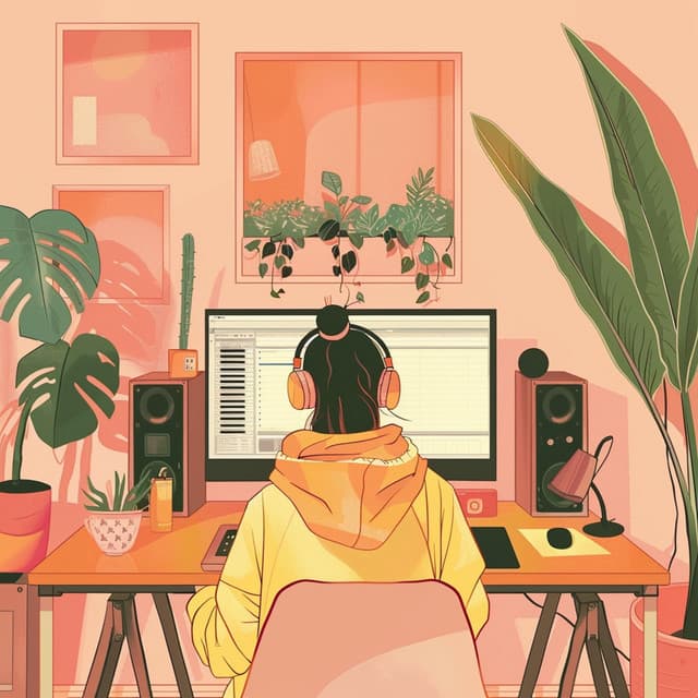 Pulso Productivo: Música Ambiental Para Un Rendimiento Laboral Eficiente - Trabajar desde Casa Playlist