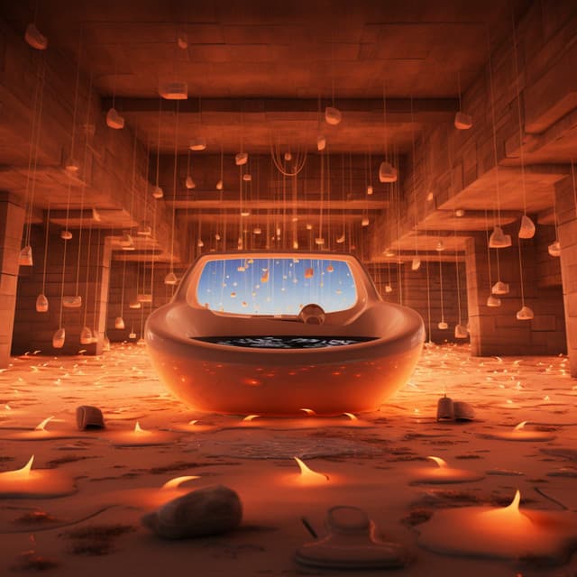 Flame Embrace: Soothing Spa Melodies - Morning Chill Playlist