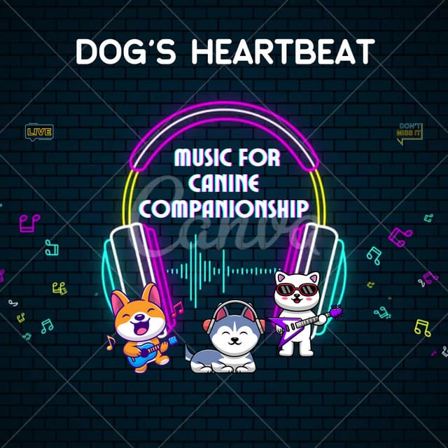 Dog's Heartbeat: Music for Canine Companionship - Music for Dogs Radio