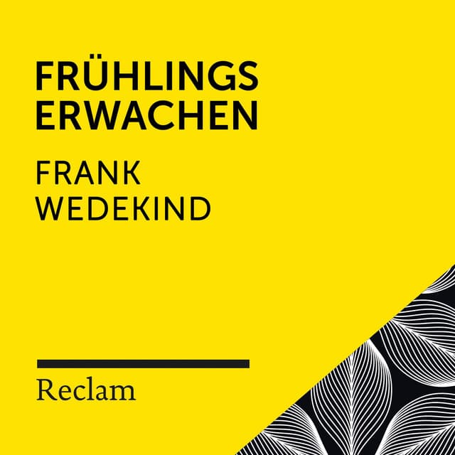 Wedekind: Frühlings Erwachen - Reclam Hörbücher