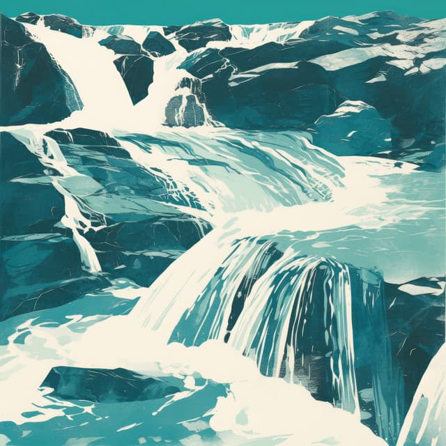 Relaxing Waterfalls - Water Sound Natural White Noise