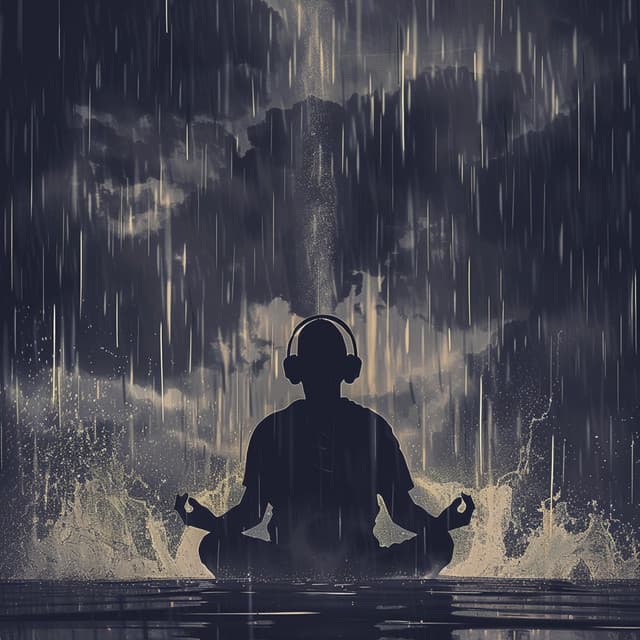 Binaural Rain: Reflective Meditation - Solfeggio Frequency Meditation