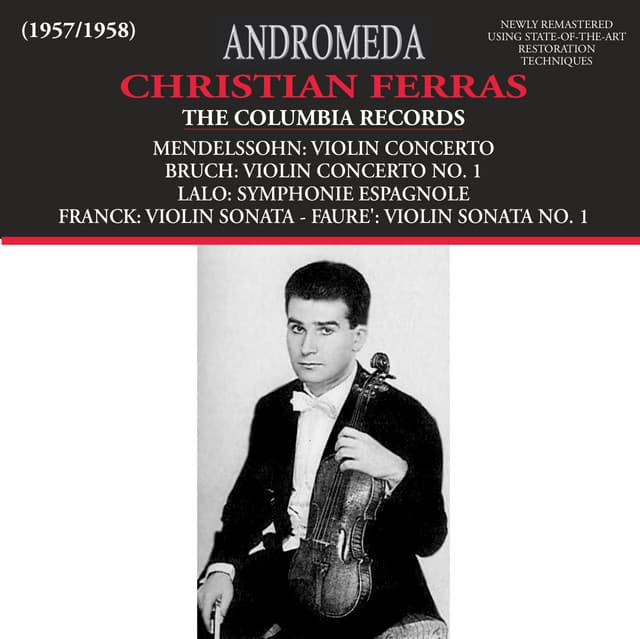 Mendelssohn, Bruch, Franck, Fauré & Lalo: Violin Works - Christian Ferras