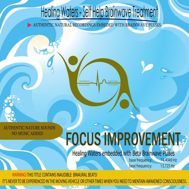 Healing Waters - Self Help Brainwave Treatment (Binaural Beats)