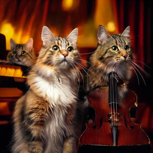 Cats' Playful Orchestra: Melodic Joy for Felines - Jose Garcia
