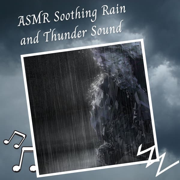 ASMR Soothing Rain and Thunder Sound - ASMR LIFE