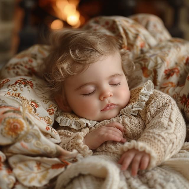 Canciones De Cuna De Fuego Binaural Para Dormir Al Bebé - Cuna Lullabies