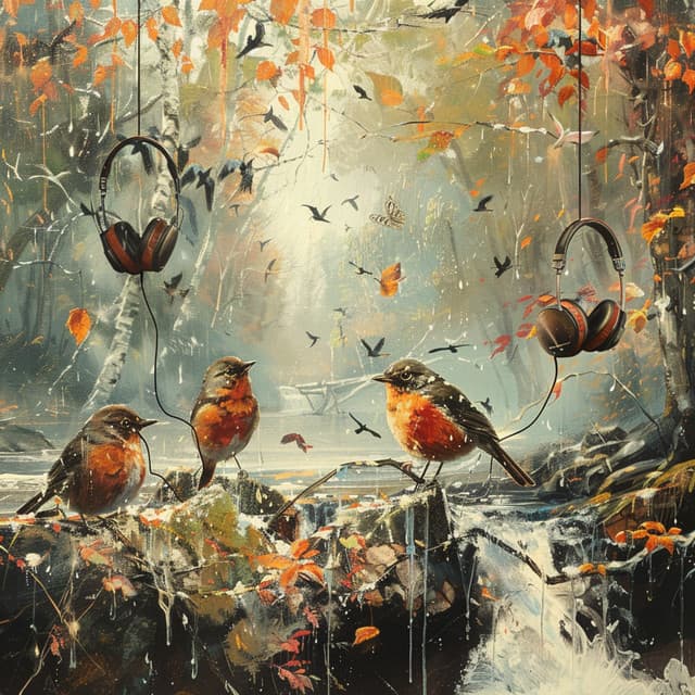 Binaural Birds by Babbling Brooks: Nature's Concerto - 92 96 Hz - Brainwave Binaural