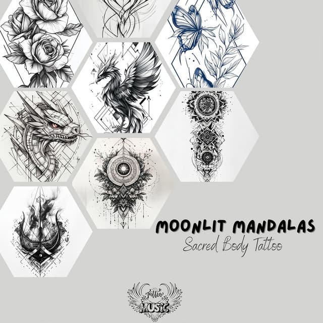 Moonlit Mandalas: Sacred Body Tattoo - Tattoo Music