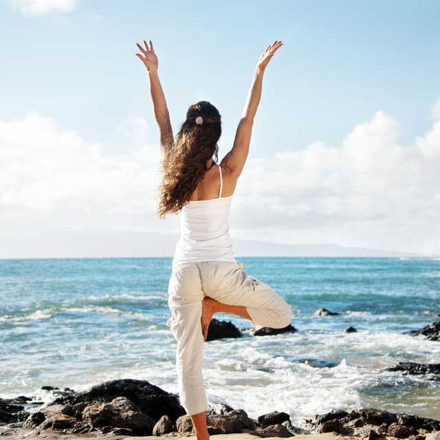 Yoga Ocean Flow: Serene Waves and Ambient Reflection - Ocean Mysteries