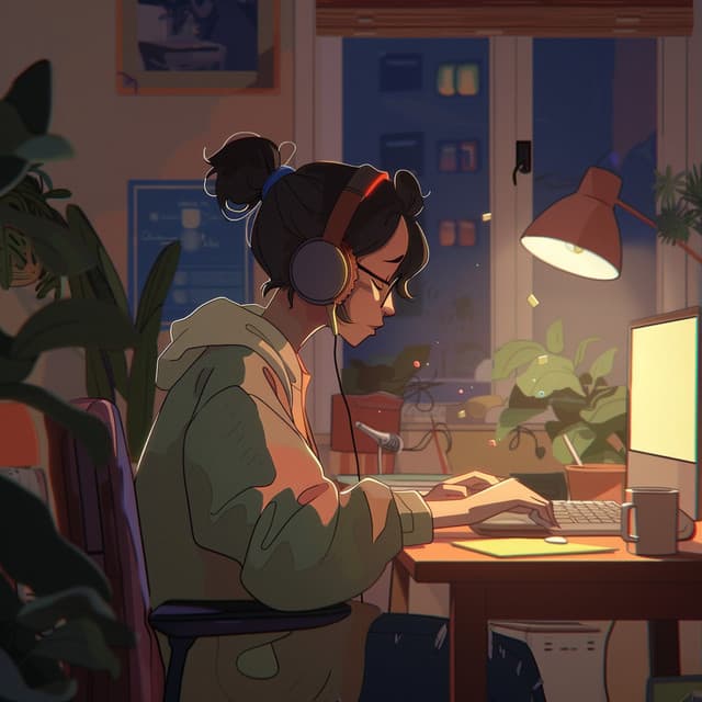 Lofi Focus Frequencies: Concentrated Beats for Productivity - Focused Lofi Moments