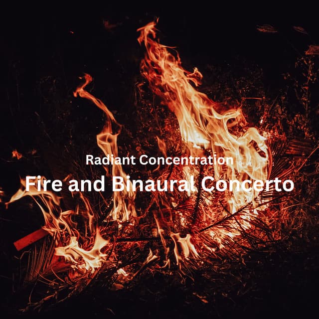 Radiant Concentration: Fire and Binaural Concerto - Weather and Nature Recordings
