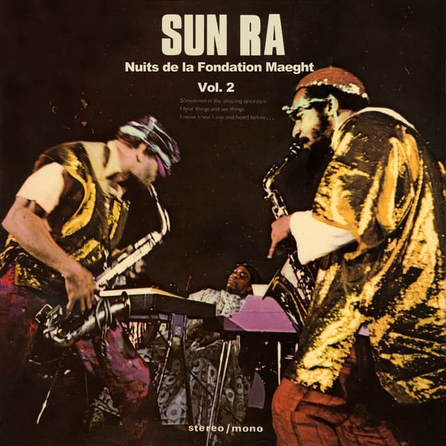 Nuits de la Fondation Maeght, Vol. 2 - Sun Ra
