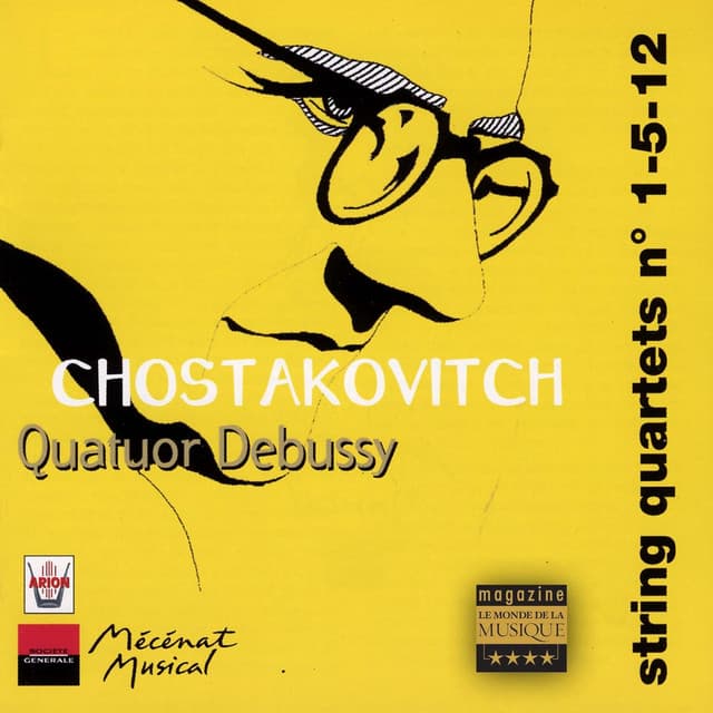 Chostakovitch : Quatuors à cordes No. 1, 5 & 12, vol.3 - Dmitri Shostakovich