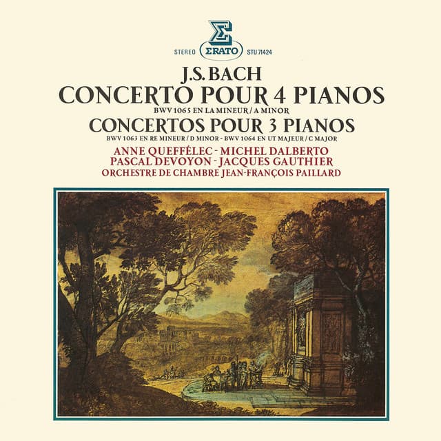 Bach: Concertos pour 3 et 4 pianos, BWV 1063, 1064 & 1065 - Johann Sebastian Bach