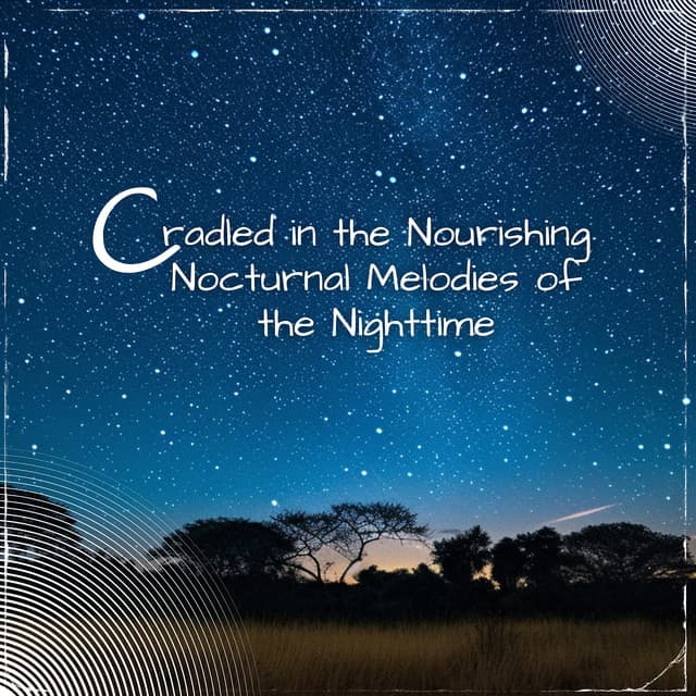 Cradled in the Nourishing Nocturnal Melodies of the Nighttime - Sleep Music Playlist