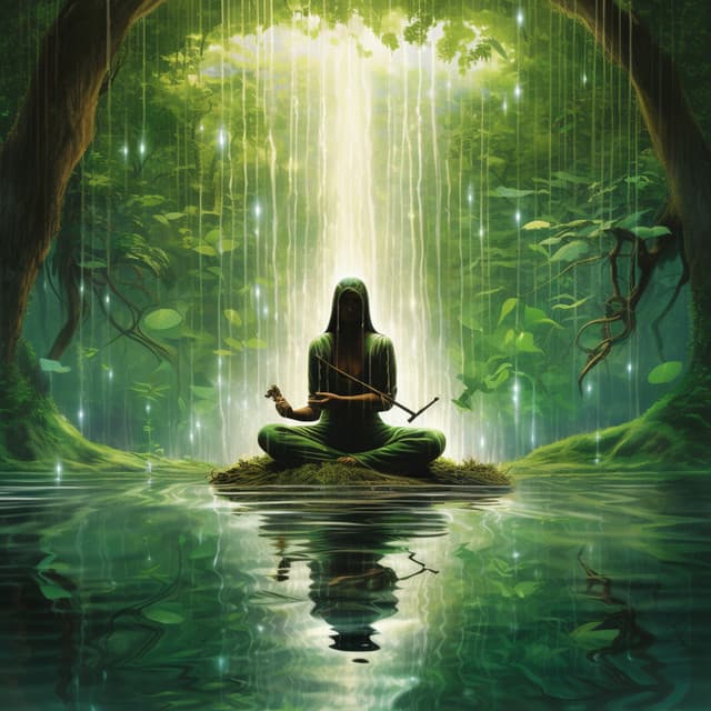 Reflections in Rain: Meditative Sound Journey - Meditation Simple
