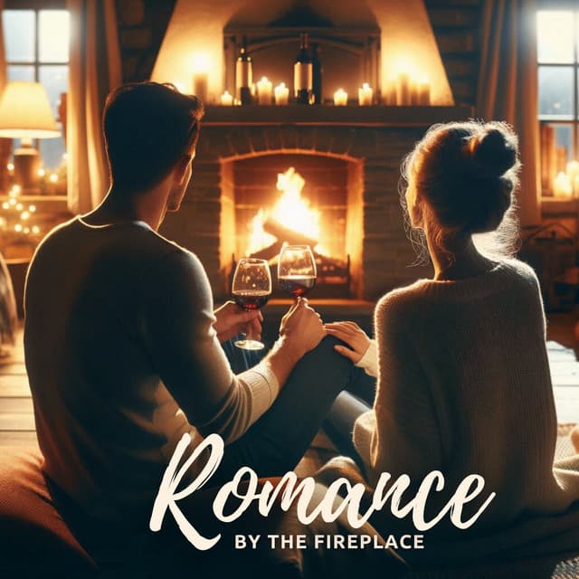 Romance by the Fireplace: Love Jazz Ballads with Crackling Fire - Romantic Music Center