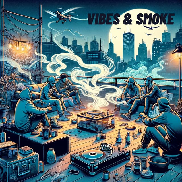 Vibes & Smoke: Hazy Beats for the High Life - Shisha Lounge Zone