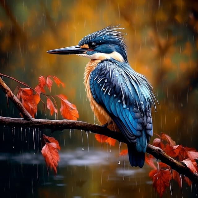 Gentle Drizzle: Binaural Lullabies for Pet Serenity and Restful Sleep - Olivia Rain