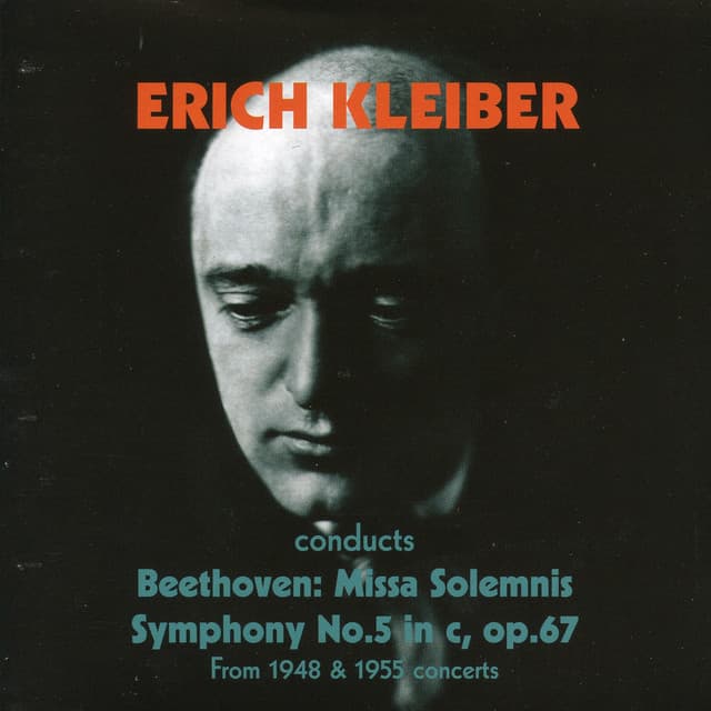 Erich Kleiber conducts Beethoven - Ludwig van Beethoven