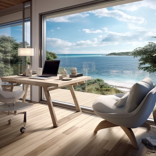 Working Tides: Ocean Ambiance for Work - Winds and Oceans