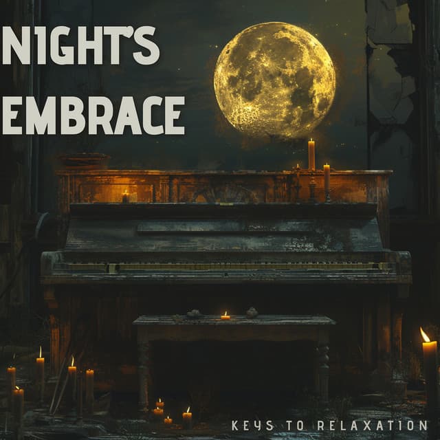 Night’s Embrace: Piano Sounds for Sleep - Keys to Relaxation