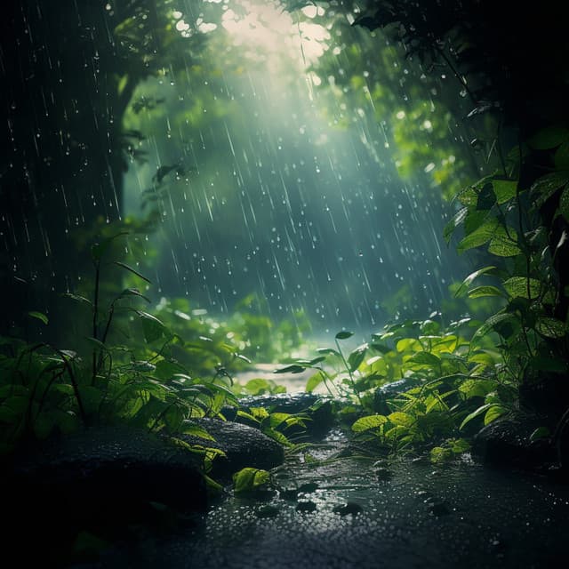 Rain Meditation: Peaceful Rain Ambience - Native American Nature