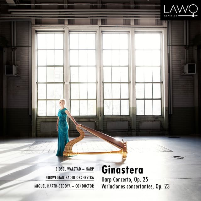 Ginastera: Harp Concerto, Op. 25 / Variaciones concertantes, Op. 23 - Alberto Ginastera