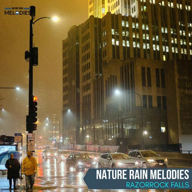 Nature Rain Melodies - Razorrock Falls - The Rain Library