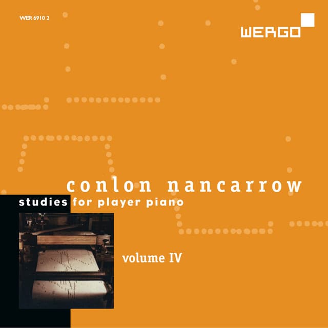 Conlon Nancarrow: Studies for Player Piano, Vol. IV - Conlon Nancarrow