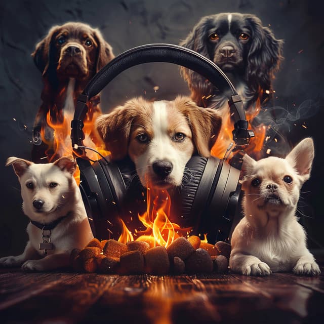 Binaural Fire Pets: Gentle Heat - Calm Pets Music Academy