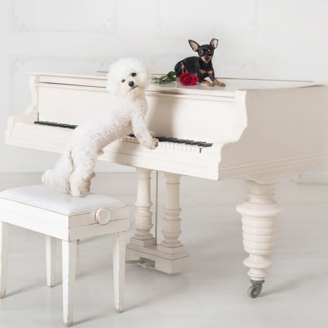 Canine Comfort: Dog's Piano Lounge - Dog Relaxation