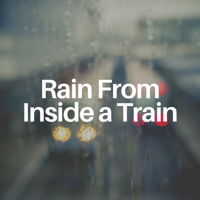 Rain From Inside a Train - Rain Hard