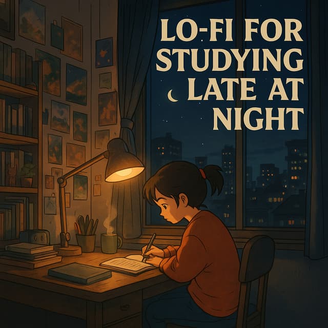 Lofi for Studying Late at Night - LO-FI BEATS
