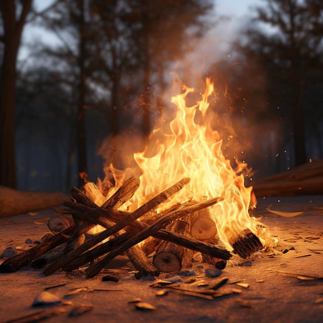 Fire's Focus: Calming Sounds for Concentration - Focus Noise