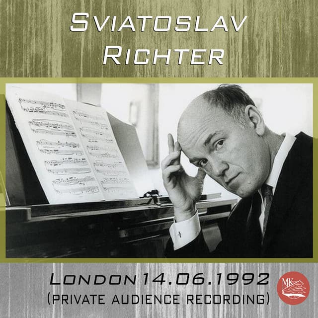 Sviatoslav Richter: Live in London, 14.06.1992 - Sviatoslav Richter