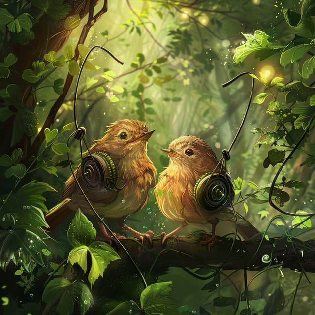 Binaural Aviary Anthems: Birds of Rhythm - 92 96 Hz - Alfachronic