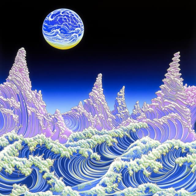 Hungry Majestic Waves - Calming Ocean