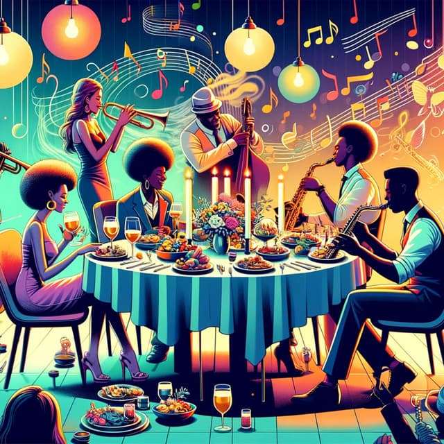 Soulful Supper: Groove & Gourmet - A Jazz Fusion Feast - Coffee Lounge Collection
