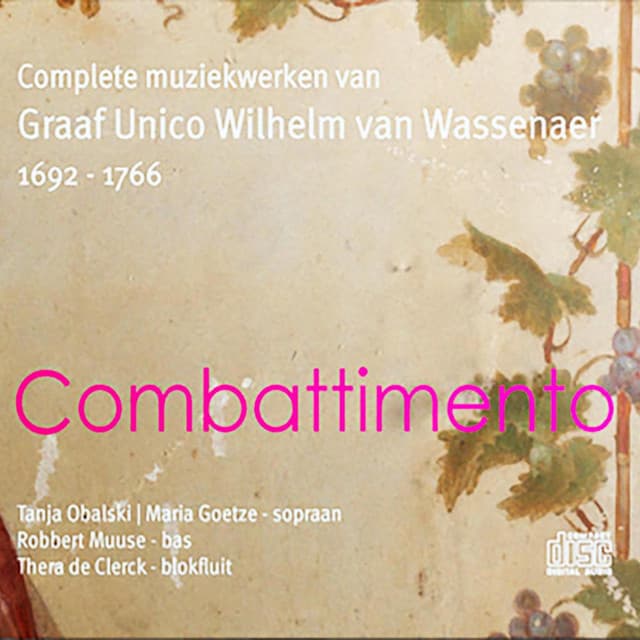 Complete muziekwerken van Graaf Unico Wilhelm van Wassenaer, Vol. 2 - Unico Wilhelm van Wassenaer