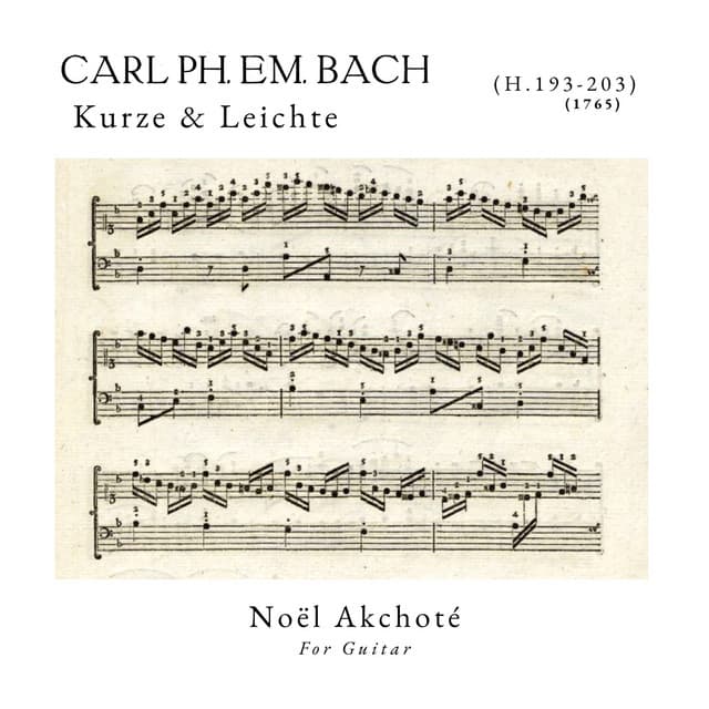 Kurze & Leichte Klavierstücke - Carl Philipp Emanuel Bach