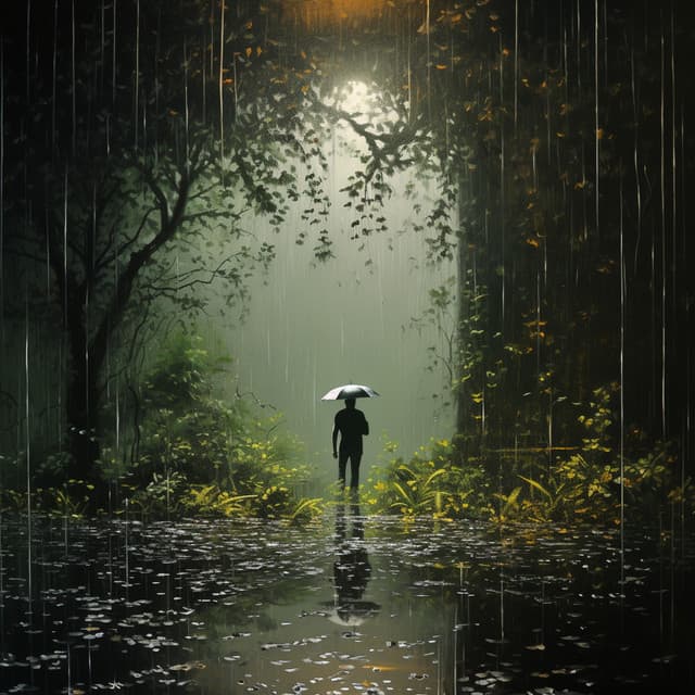 Reflexiones Lluviosas: Una Ducha Meditativa De Paz - Lluvia Relajante